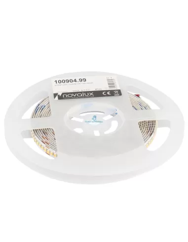 Bande LED Novalux 100904.99 : 22 W/m - 24 V - 5 m - 4 000 K